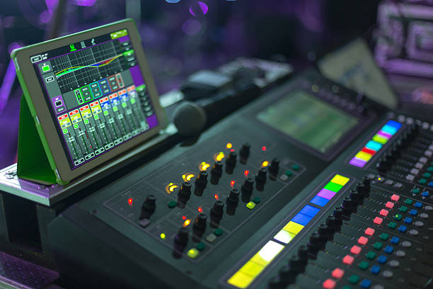 istock Music system in concert hall 508159176