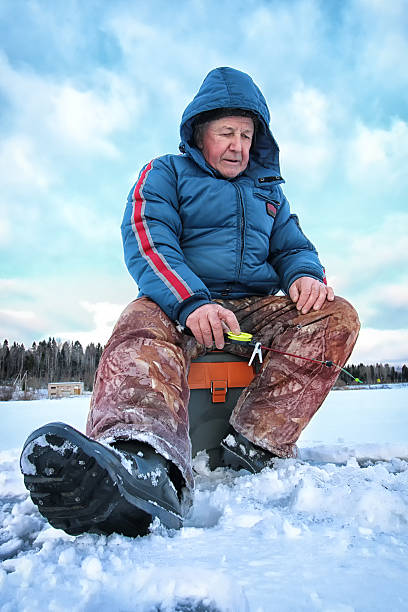 istock Lake Winter Fisherman 508159540