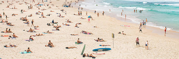 istock Sunbathers at Bondi Beach, Australia. 508160778