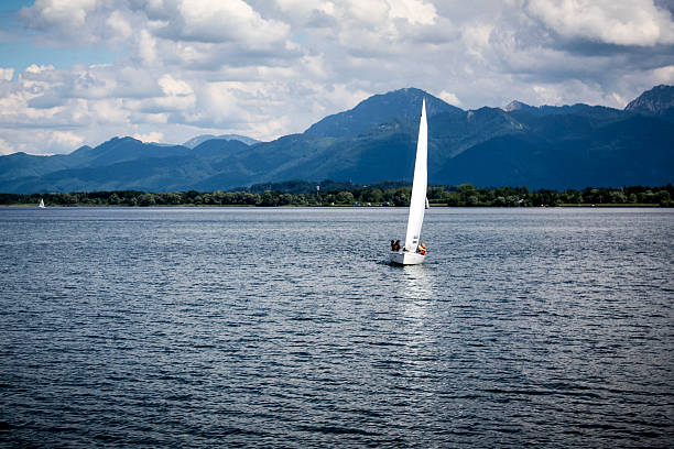 istock Sail boats on the lake 508161100
