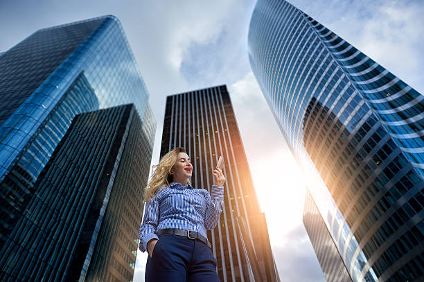 istock business woman texting sms 508166162
