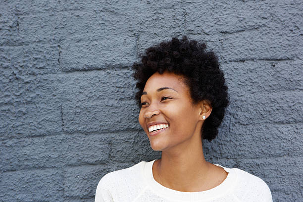 istock African woman looking away and smiling 508166164