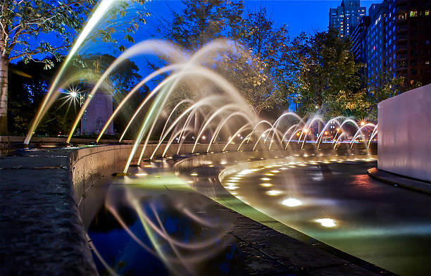 istock Columbus Circle Fountains 508168945