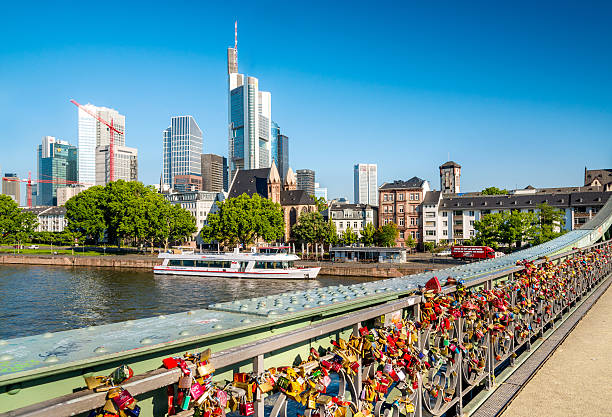 istock Love Padlocks in Frankfurt am Main, Germany 508169089