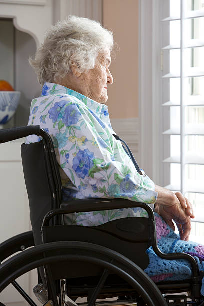istock Senior Female and Wheelchair 508171097
