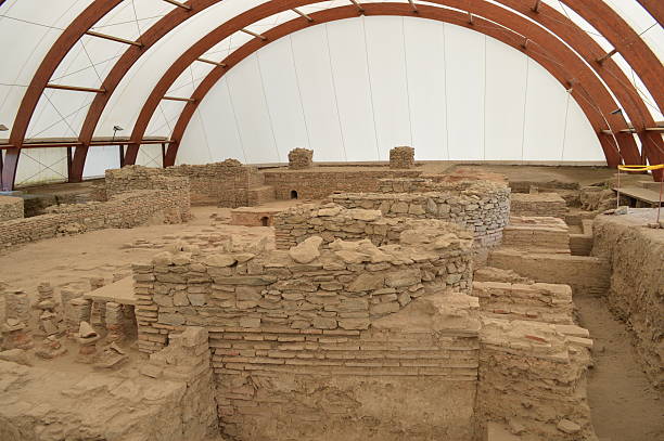 istock Ruins of the ancient Roman baths 508172783