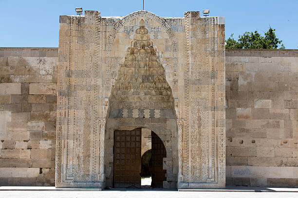 istock entrance to the Sultanhani caravansary 508173549