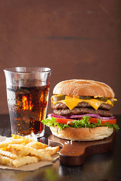 istock double cheese burger with jalapeno tomato onion 508178462