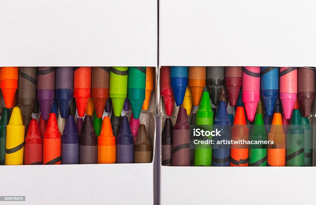 Generic Crayons Generic Crayons In A Generic Box Stock Photo - Download Image Now - Box ...