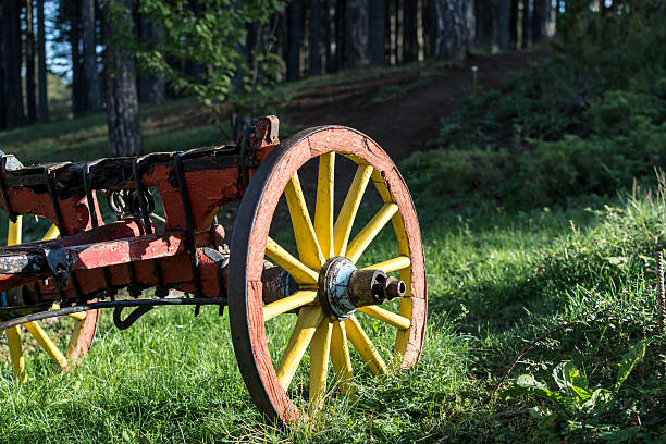 istock Vintage coaches in wonderful colors 508180652