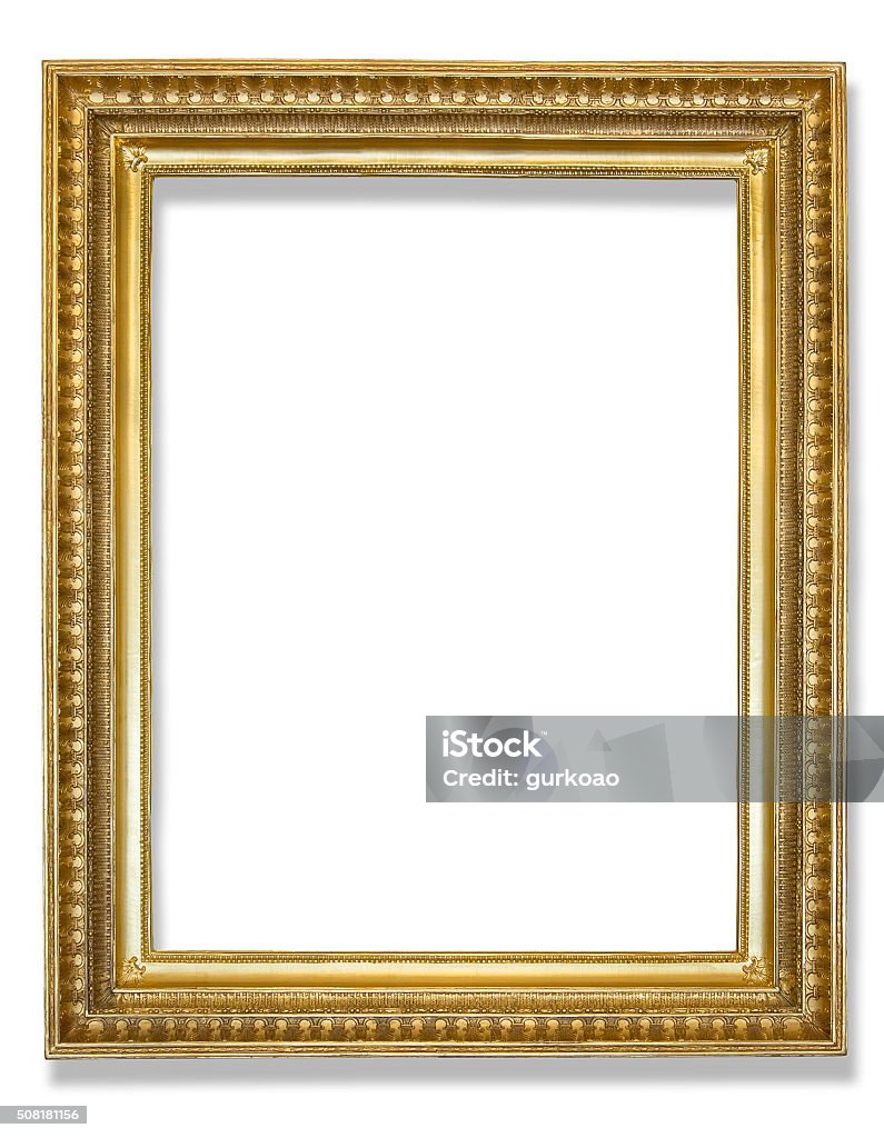 Moldura dourada - Foto de stock de Moldura de Quadro - Equipamento de arte e artesanato royalty-free