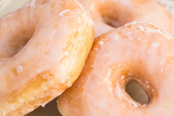 istock Tasty Breakfast Donuts In A Row 508181646