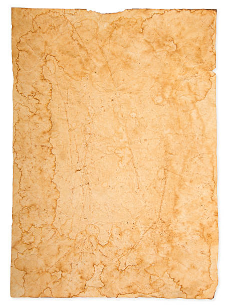 velho textura de papel pardo - retro revival brown paper messy imagens e fotografias de stock