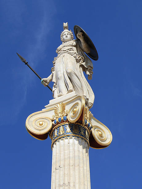 istock Statue of goddess Athena in Greece 508185283