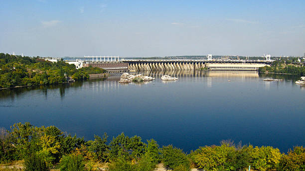 istock View on hydropower station in Zaporozhye 508185926