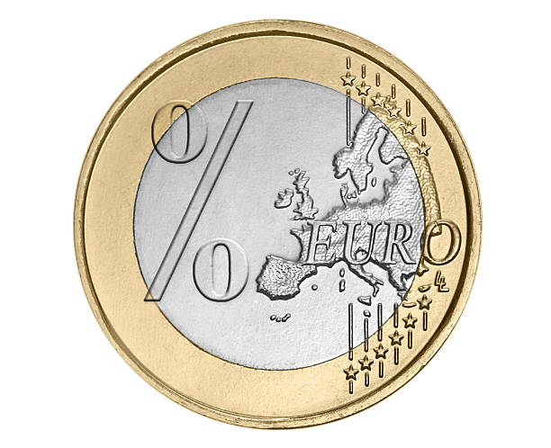 istock Euro coin with percent sign 508186182