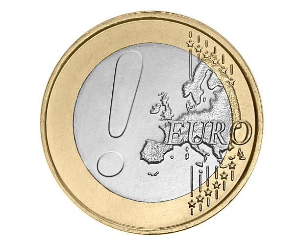 istock Euro coin with exclamation mark 508186358
