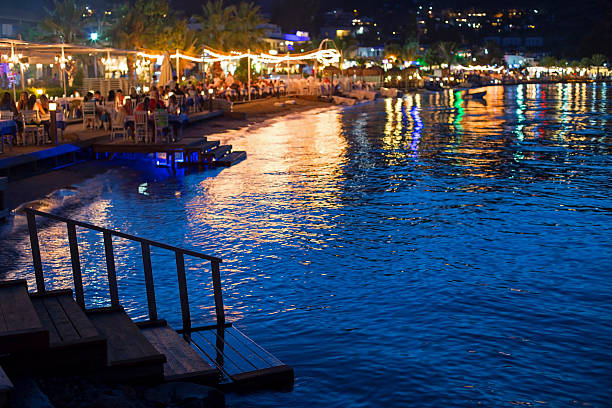 Swimming Pool at night