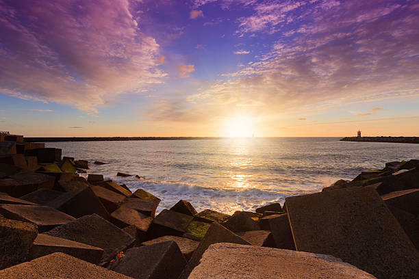 istock jetty at the entrance of Scheveningen' harbor 508188564