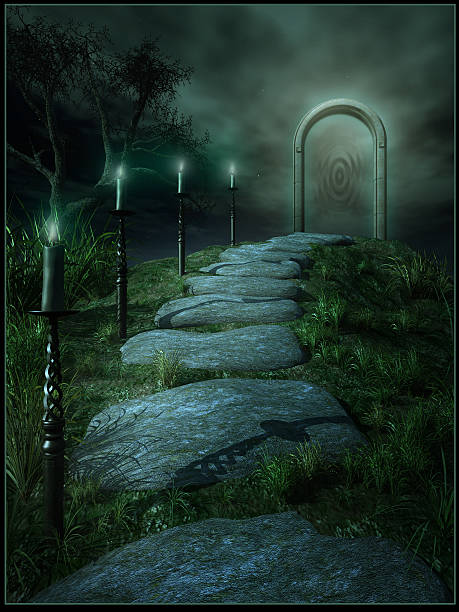 istock Road to magic portal 508188645