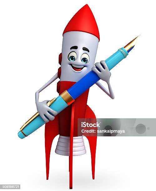 Rocket Character With Pen Stock Photo - Download Image Now - Cartoon, Characters, Chrome - iStock Rocket Character With Pen Stock Photo - Download Image Now - Cartoon, Characters, Chrome - iStock