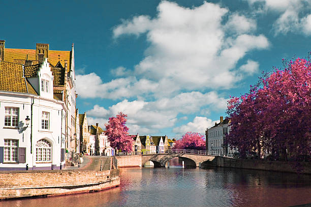 istock Bruges city river, Brugge, Belgium 508190182