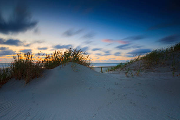 istock moody sunset along the Dutch coast 508193050