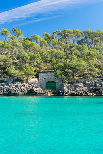 cala mondrago in majorca coast, spain
