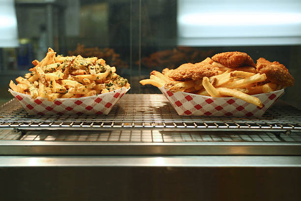 Fried Chicken and French Fries