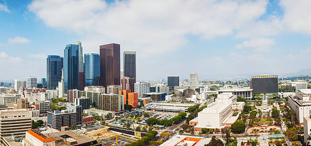 istock Los Angeles cityscape panorama 508197577