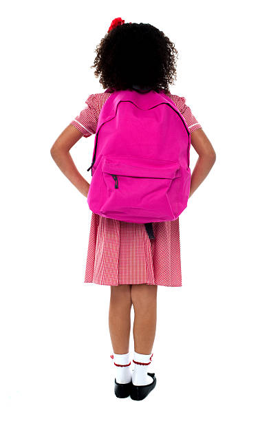 istock Primary school girl facing wall 508197915