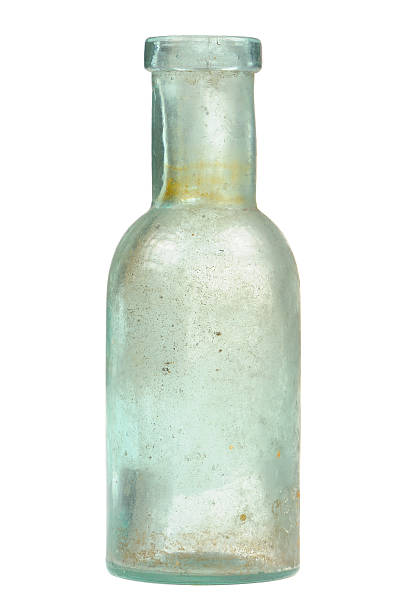 istock Vintage Glass Bottle Isolated on White Background 508199817