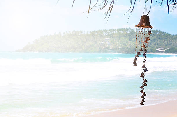 istock Beach in Sri Lanka in summer with hanging ornament 508199907