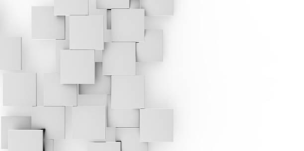istock 3D grey gray plane Cubes groupd stairs puzzle isolated 508200783