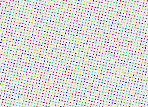 multicolored bright polka dots pattern. Abstract backgrounds