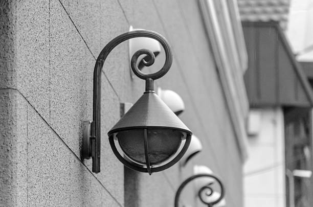 istock an old wall lamp in the city 508201785