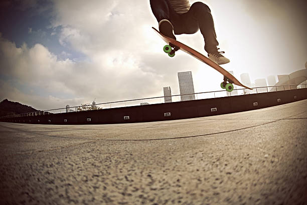 istock skateboarder skateboarding at  city 508208712