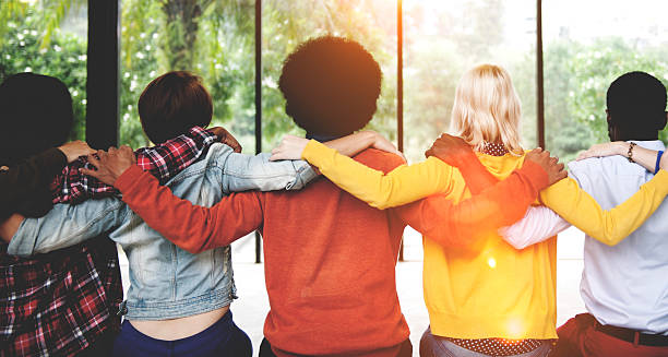 istock Diverse People Friendship Togetherness Connection Rear View Conc 508209126