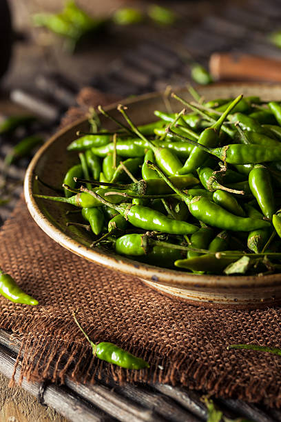 istock Hot Green Thai Chili Pepper 508209162