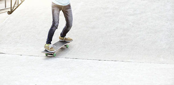 istock skateboarding woman at skatepark 508209184