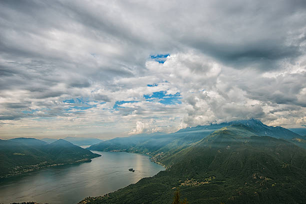 istock panoramic view over lake maggiore, switzerland 508209377
