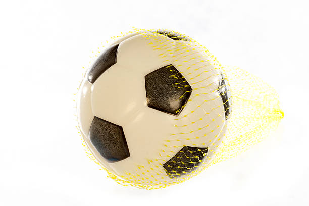 istock Toy football in mesh 508209422