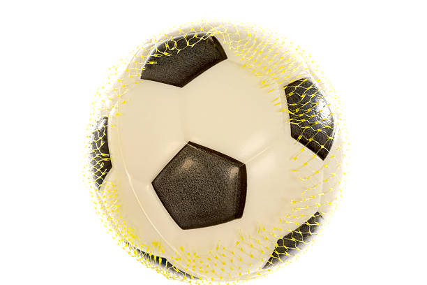 istock Toy football in mesh 508209462