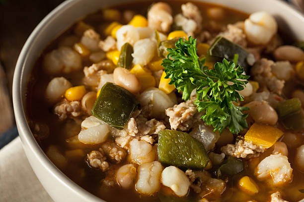 istock Hot Homemade White Bean Chicken Chili 508211634
