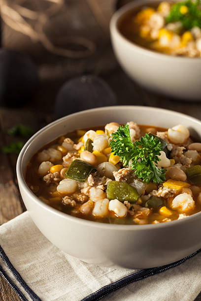 istock Hot Homemade White Bean Chicken Chili 508211642