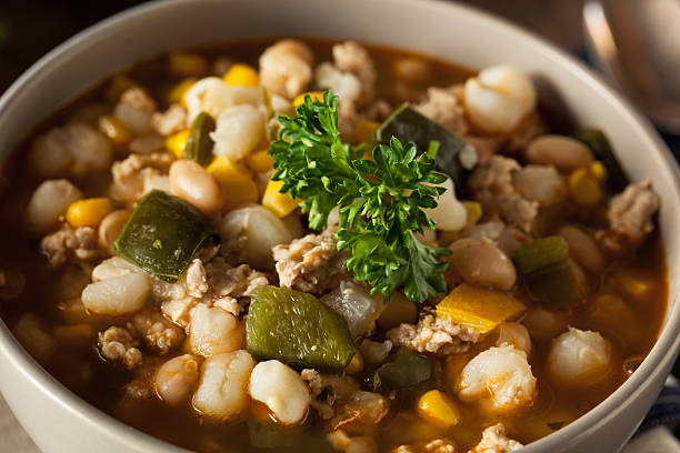 istock Hot Homemade White Bean Chicken Chili 508211656