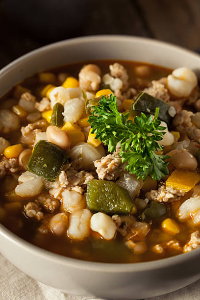 istock Hot Homemade White Bean Chicken Chili 508211664