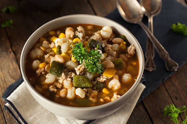 istock Hot Homemade White Bean Chicken Chili 508211696