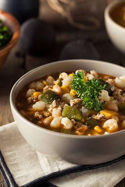 istock Hot Homemade White Bean Chicken Chili 508211716