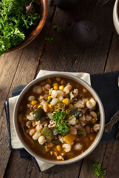istock Hot Homemade White Bean Chicken Chili 508211764